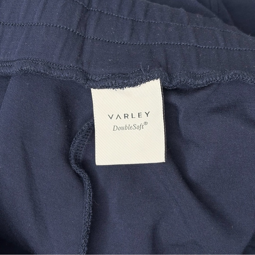 Varley Ollie High Rise Navy Shorts - Picture 5 of 10